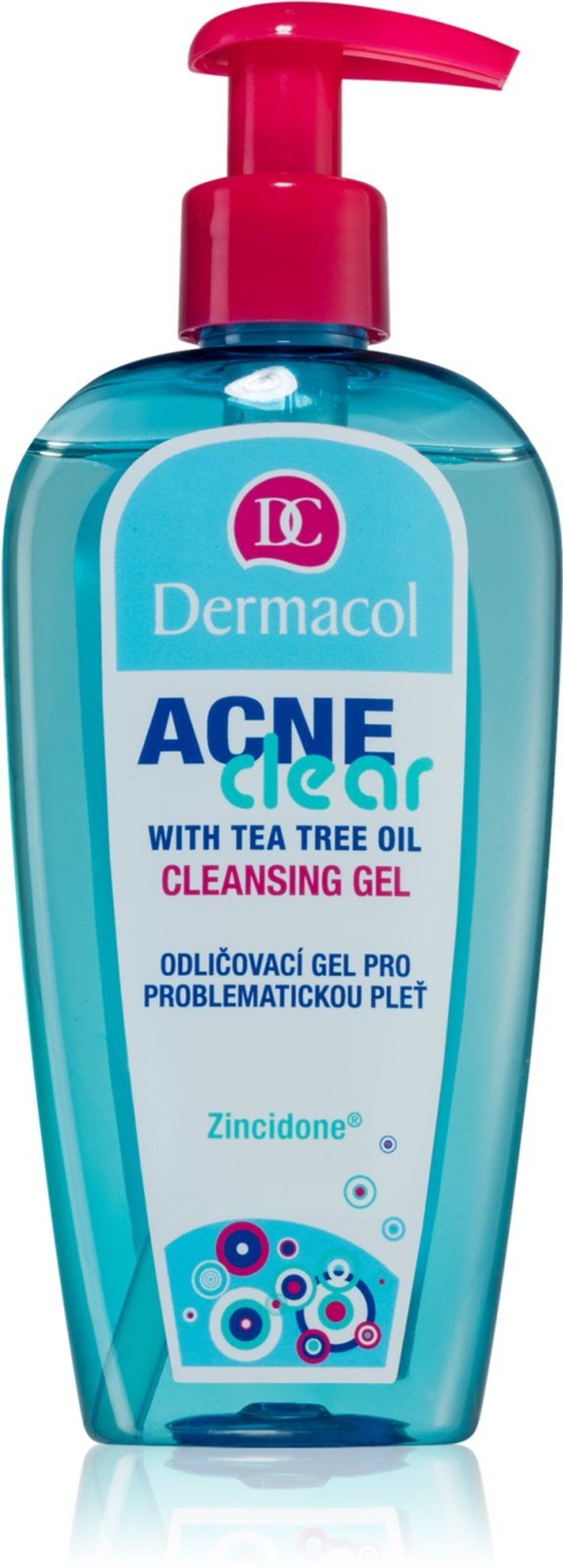Dermacol Acne Clear - очищающий гель для снятия макияжа для проблемной кожи /   200  ml  / GTIN 8590031102863