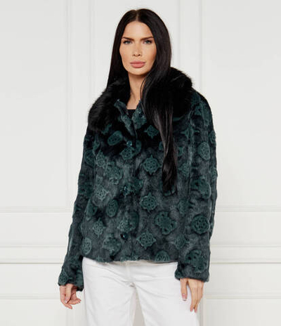 Шубка KARINE GUESS - темно-зеленый(W4BL00 WE9V0)