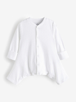 Боди с длинным рукавом для малышей с дисплазией тазобедренного сустава Next N45-122, 3 шт., Белый, Серый