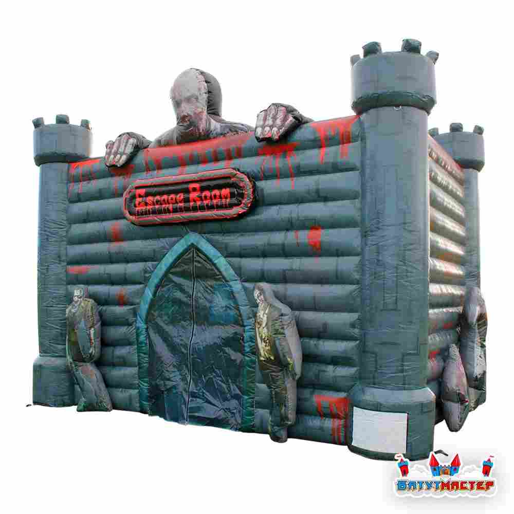 Надувная конструкция страха «Башня ужаса», 10×8×4 м