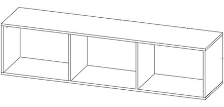 Тумба навесная Оникс-1