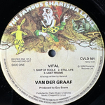 Van Der Graaf ‎– Vital 2LP (Англия 1978г.)