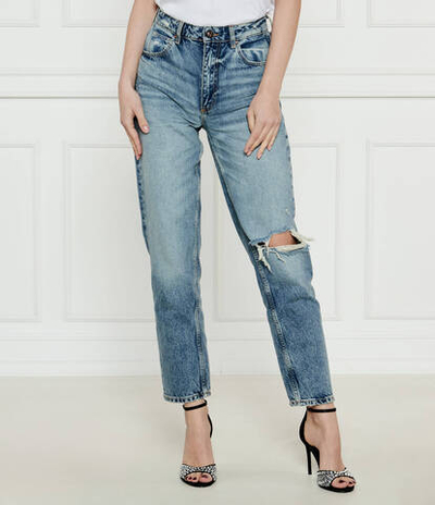 Джинсы GUESS - голубой(W5RA21 D5LR2)