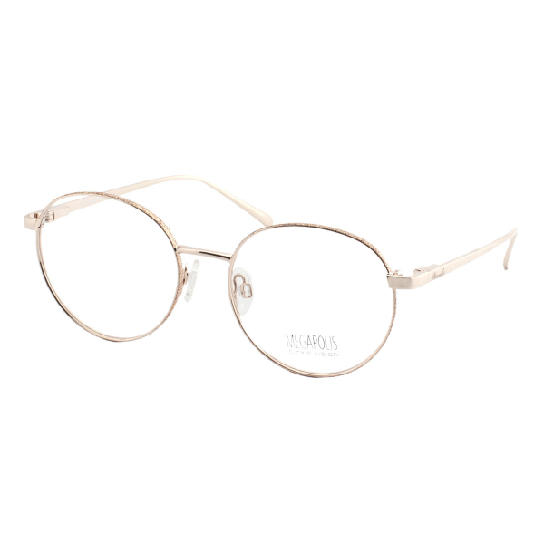 Оправа для очков Megapolis 216 Gold с футляром