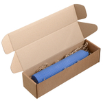 Свеча декоративная ярко-синего цвета из коллекции edge, 25,5см