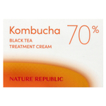 Nature Republic, черный чай комбуча, лечебный крем, 70%, 50 мл (1,69 жидк. унции)