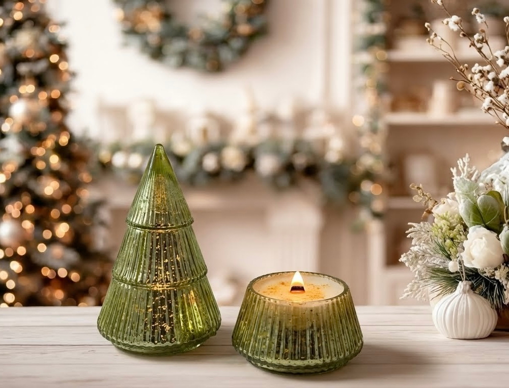 Эксклюзивные новогодние ароматические свечи объемом 300 мл ✨