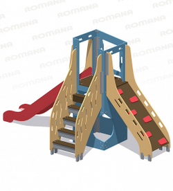Спортивный комплекс Romana 115.29.00 для уличных спортивных площадок