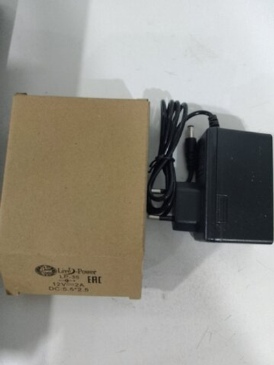 Блок питания Live-Power LP-35 12V 2A=2A штекер 5,5x2,5