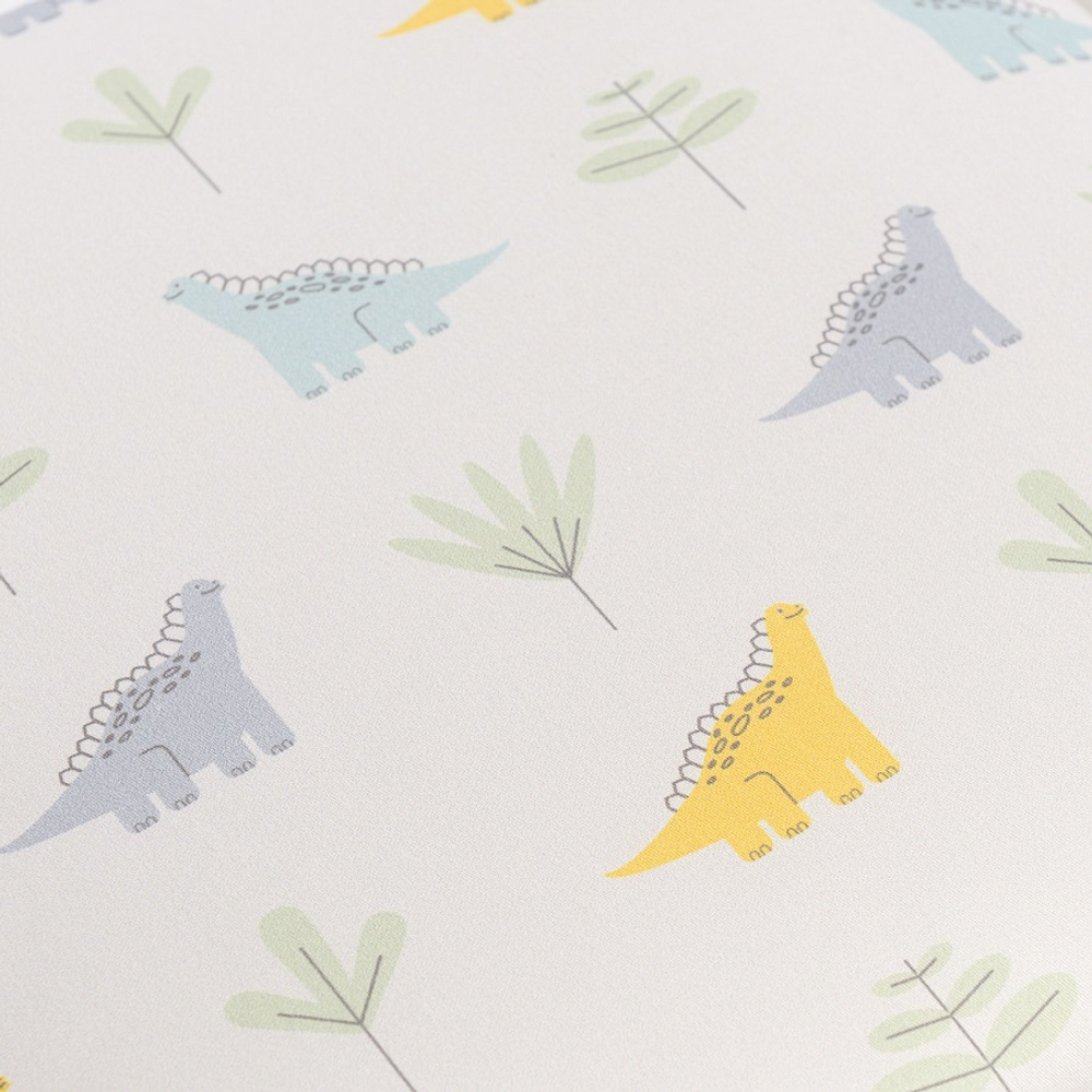 Простыня детская круглая на резинке 75х75х20 Tkano Tiny world Dinosauria world