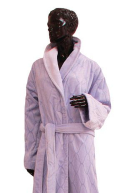 Элитный халат махрово-велюровый Canby bell flower от Vossen