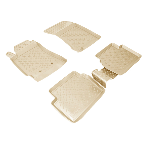 Ковры в салон Norplast/Unidec для Subaru Forester (2002-2008)Полиуретан,Бежевый, арт.NPL-Po-84-07-B