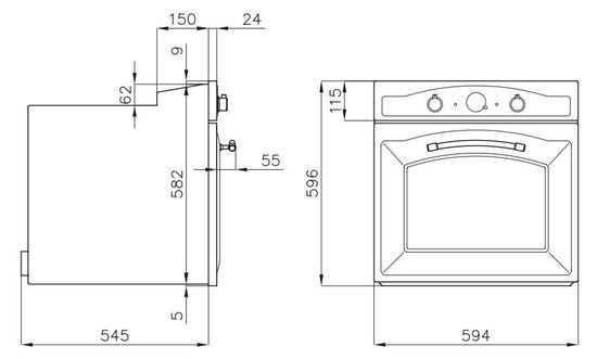 Электрический духовой шкаф Foster 7101642