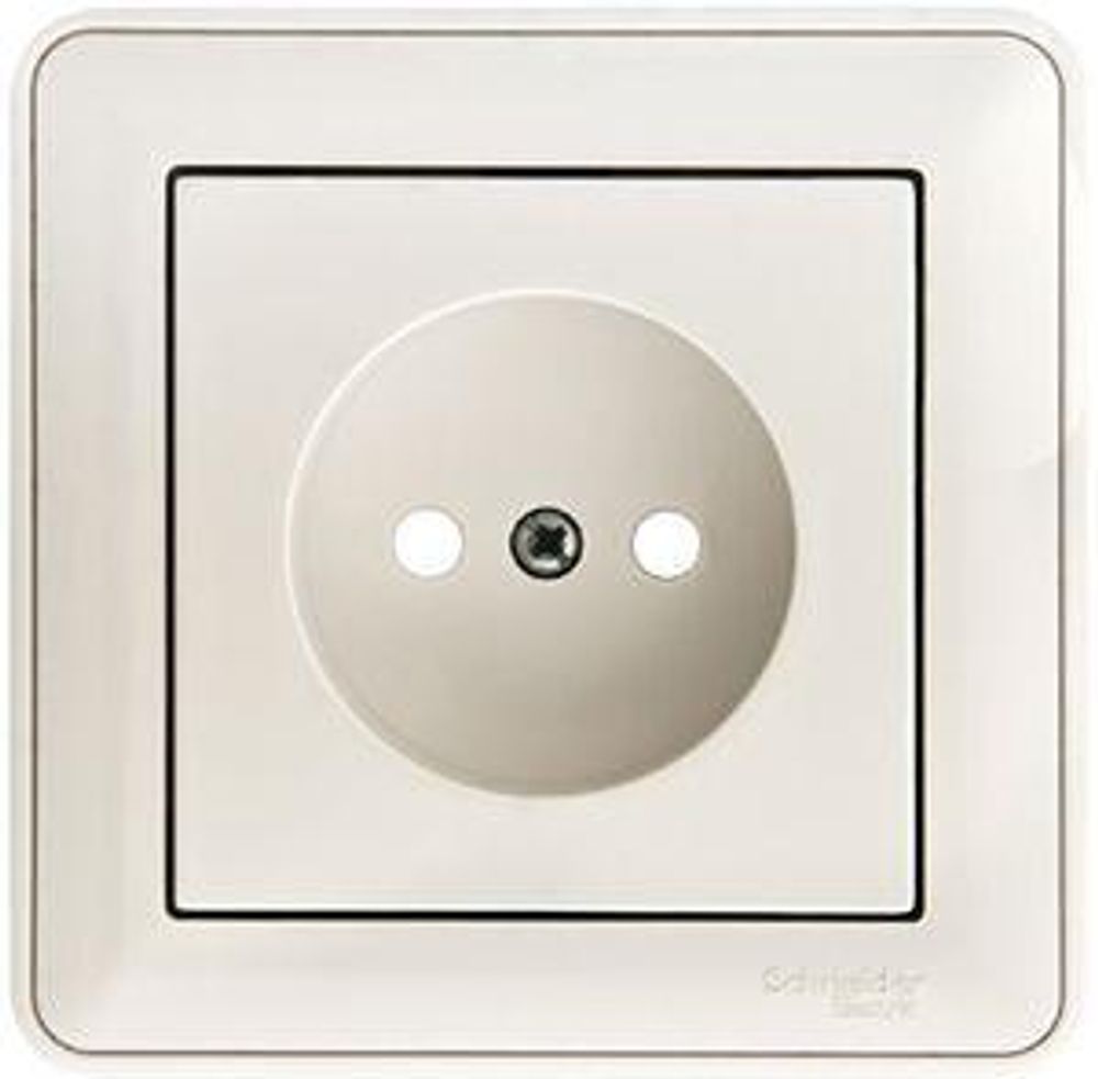 Розетка 1-м СП W59 16А IP20 без заземл. защ. шторки бел. SE RS16-151-18 Розетка 1-м СП W59 16А IP20 без заземл. защ. шторки бел. SE RS16-151-18