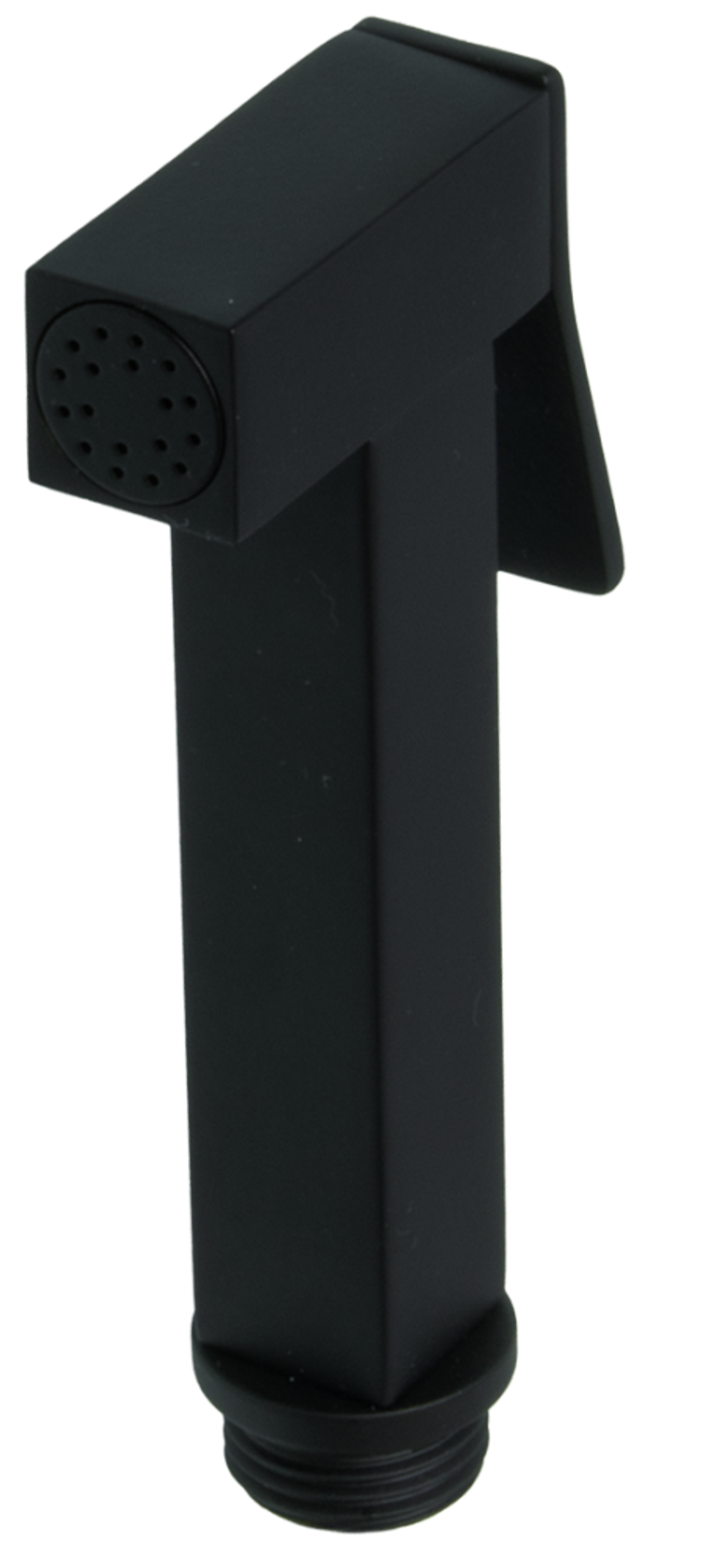 2040-C Лейка металл. для биде КВАДРАТ (ЧЕРНЫЙ) GANZER (100/1шт)