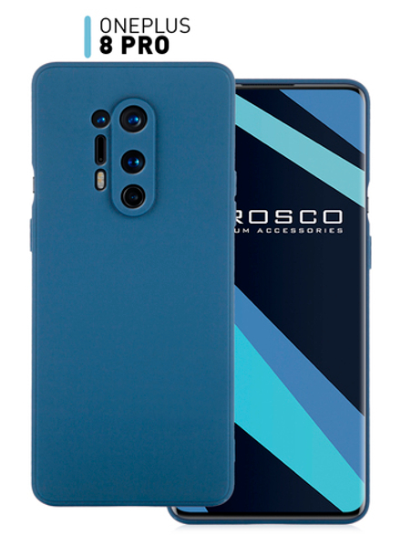Чехол ROSCO для OnePlus 8 Pro оптом (арт. ONEPLUS-8P-COLOURFUL-BLUE)