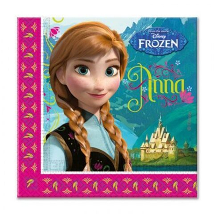 Салфетки Холодное сердце 33см 20шт.