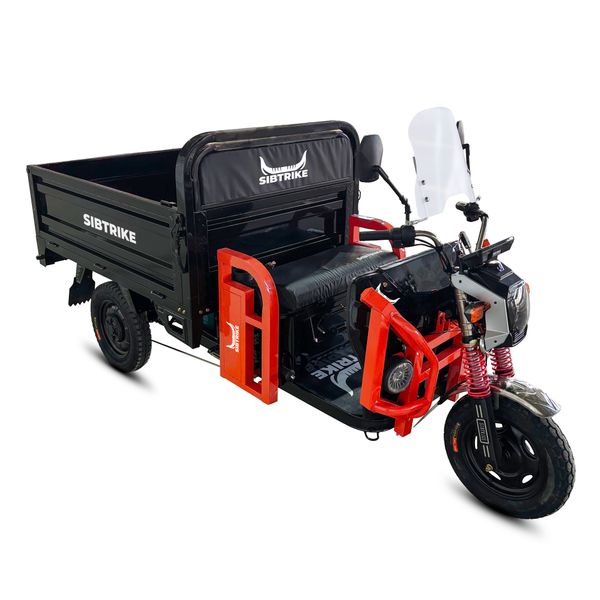 Грузовой электрический трицикл WHITE SIBERIA SIBTRIKE CARGO 1.6 2000W (60V/55Ah) фото №2