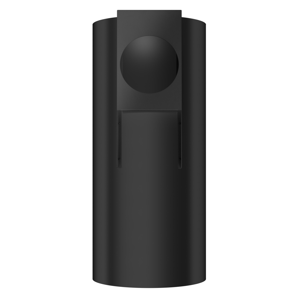 Цилиндрическая пристенная вытяжка Meferi TUBE35BK ULTRA фото 13