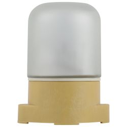 Светильник ЭРА НББ 01-60-007 для бани и сауны полиамид/стекло прямой IP65 E27 max 60Вт 137х107х84 сосна НПБ400