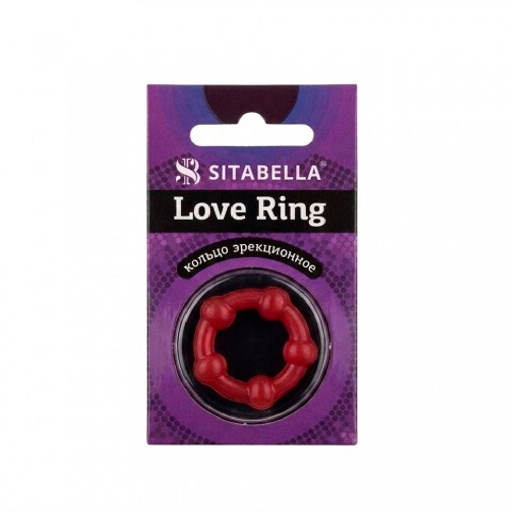 Кольцо для эрекции Sitabella Love Ring 6, латексное, D27 мм