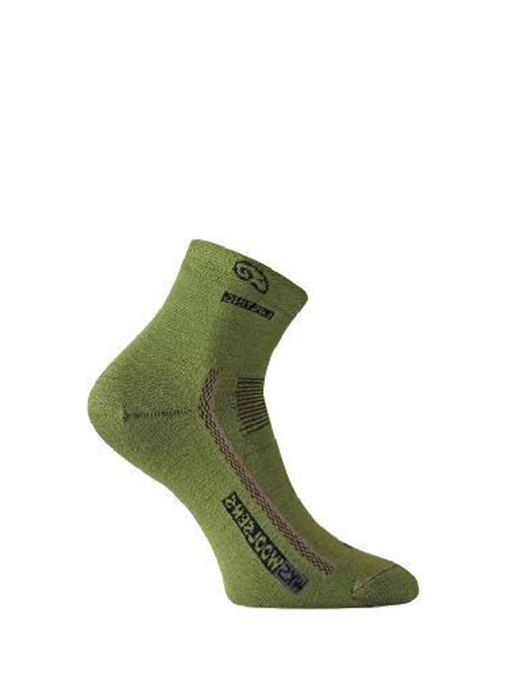 Носки Lasting WKS 689, wool+polypropylene, темно-зеленый, размер L, WKS689L