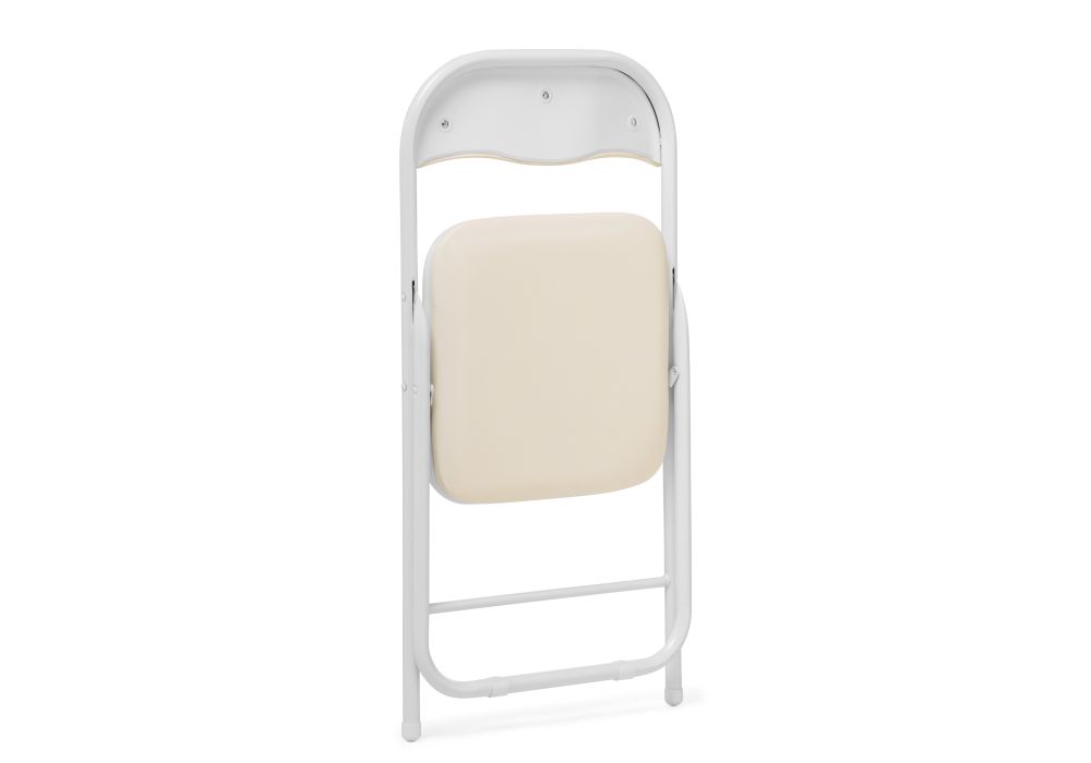 Стул на металлокаркасе Fold 1 складной beige / white