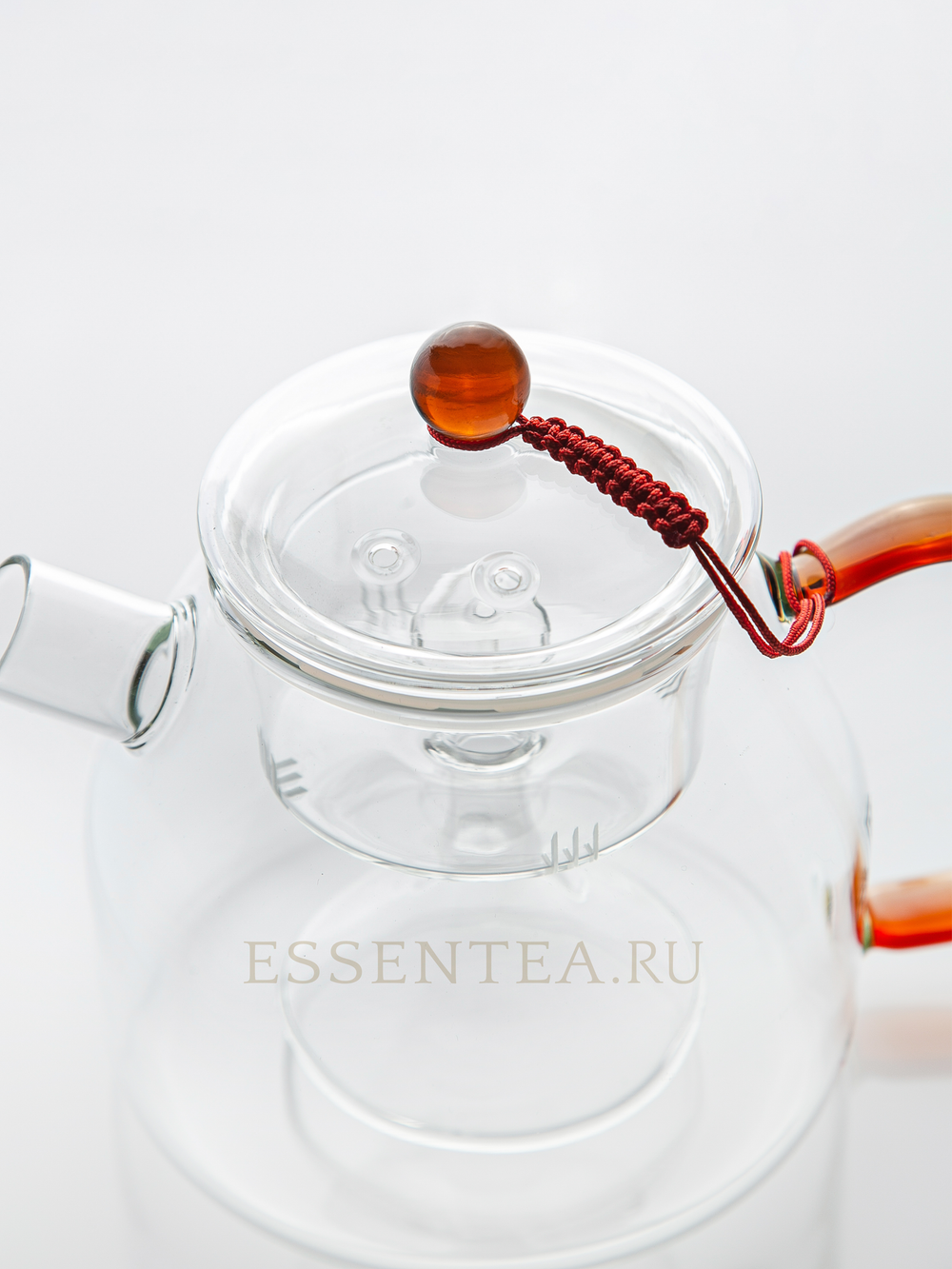 Чайник стеклянный "Джингуа" с колбой 1000 мл