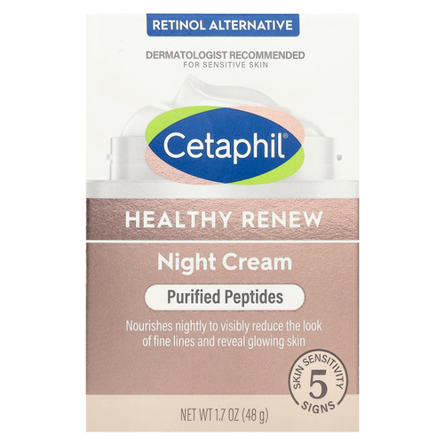 Cetaphil, Healthy Renew, ночной крем, без отдушки, 48 г (1,7 унции)