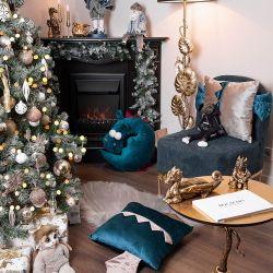 Подушка декоративная Дракон Стар Зеленая