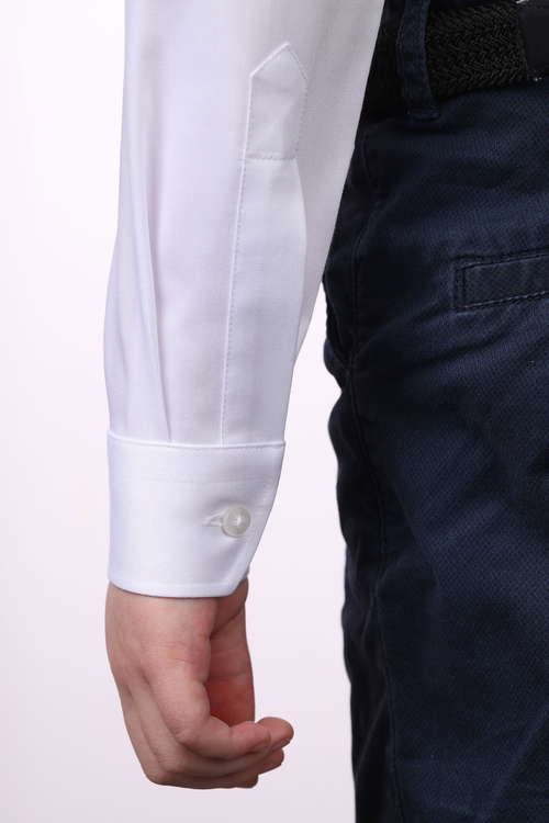 Сорочка детская VESTER цвет белый, бамбук/пэ 32318 29