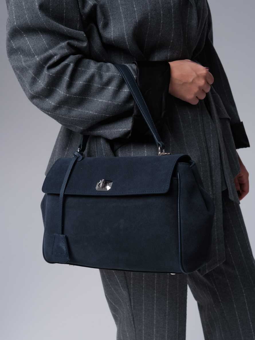 Замшевая сумка Nadi DBR 31356 синий