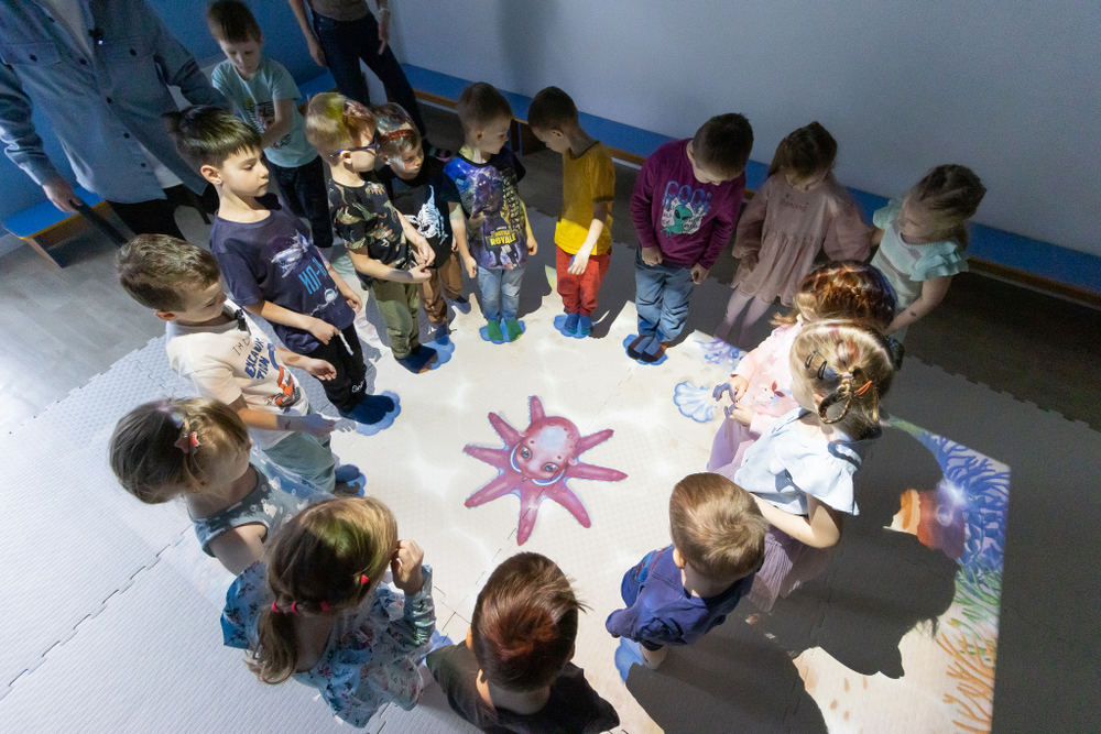 Дополнительный остров к интерактивному полу Magium