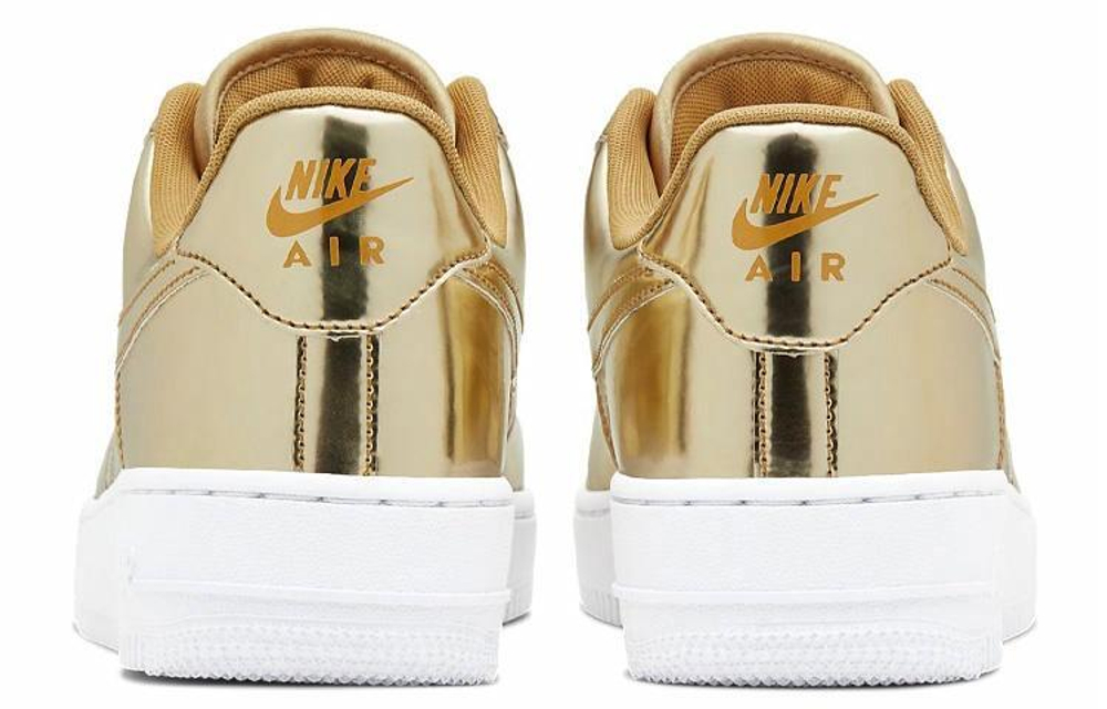 Кроссовки Nike Air Force 1 Low Sp "Liquid Metal" (Женская размерная сетка)