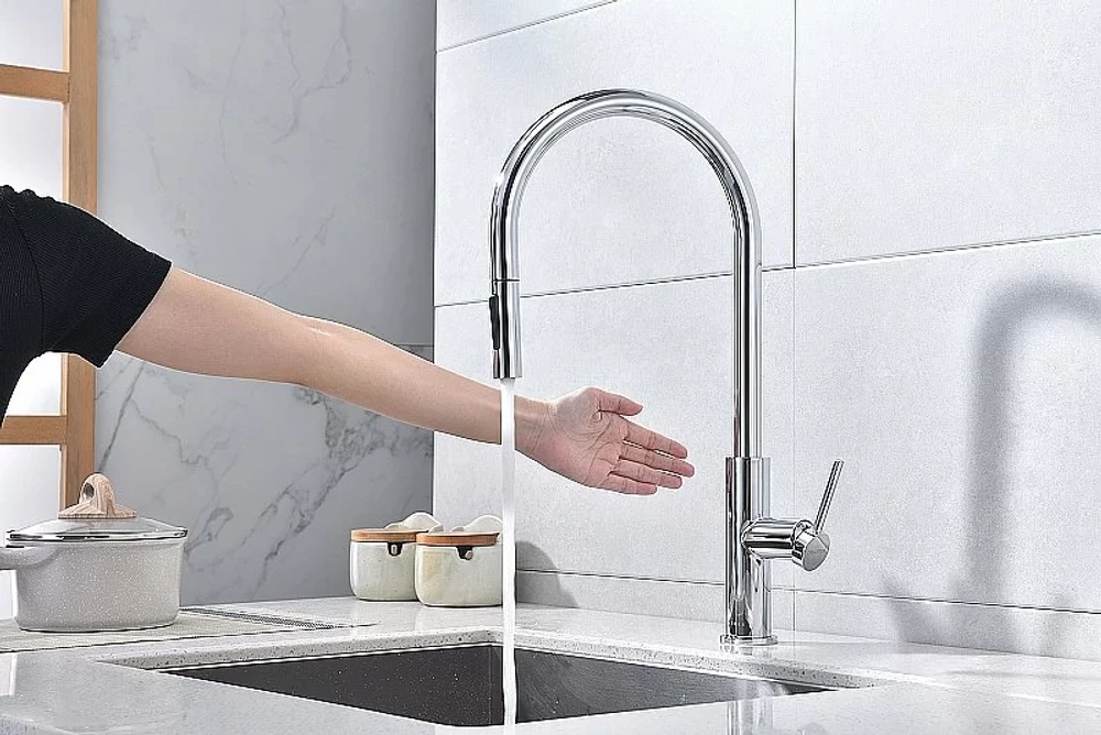 Смеситель для кухни Paulmark Senso Se215180-CR хром