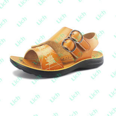 Сандалии детские на резинке с двумя ремешками