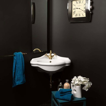 Раковина подвесная AXA Contea угловая 48х48 см, белая 0603501