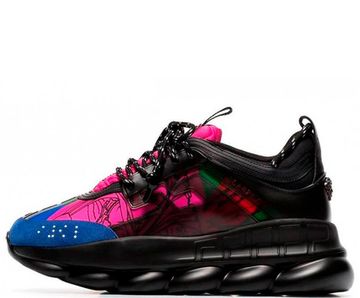 Кроссовки Versace Chain Reaction 2 Chainz Black/Multicolor