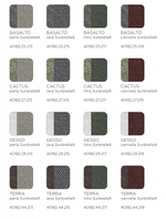 Диван пластиковый с подушками Nardi Maximo 2, гипс, корица