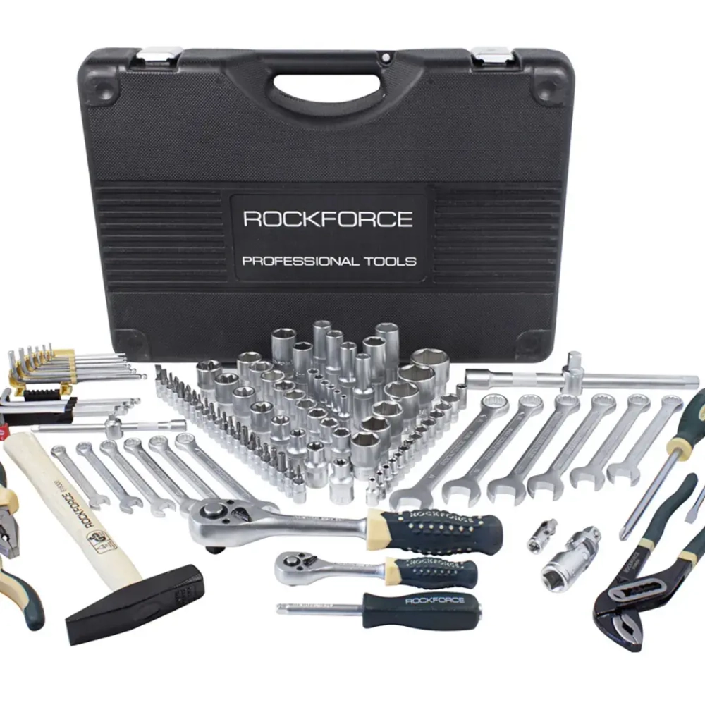 Набор инструментов 122 пр. 1/4'',1/2''(6гр.)(4-32мм) RockForce##Rock FORCE RF-38901
