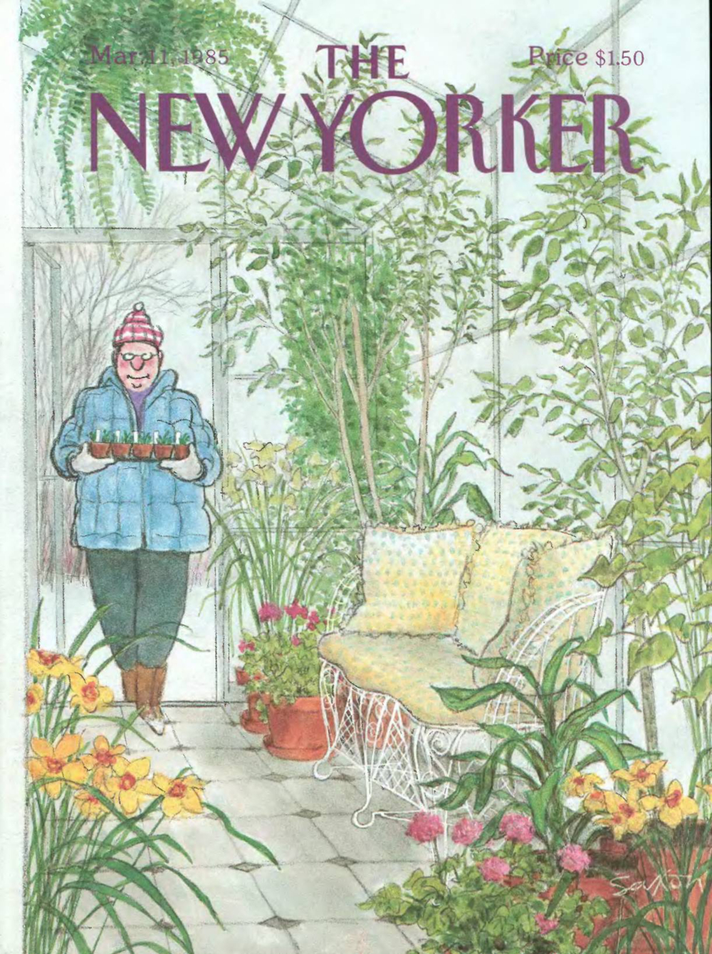 Журнал The New Yorker 11-03-1985