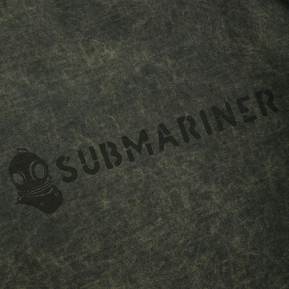 Rusty TSHRT Basic logo Green
