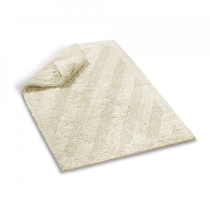 Коврик для ванной махровый 60x100 L'appartement Diagonal Tufted слоновая кость