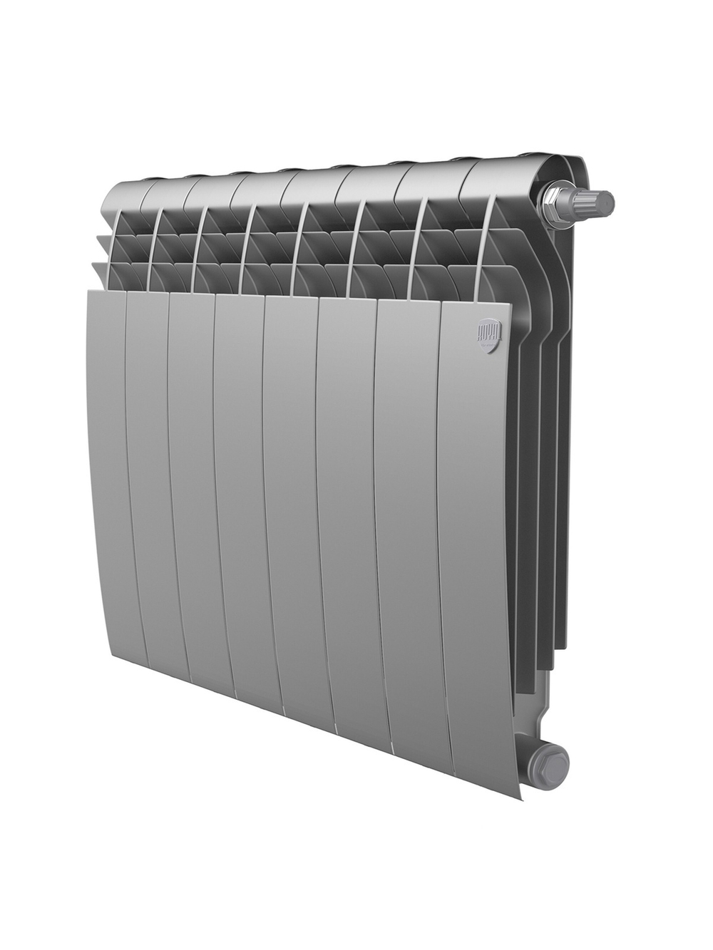Радиатор Royal Thermo BiLiner 500 Silver Satin VR80 - 8 секц.