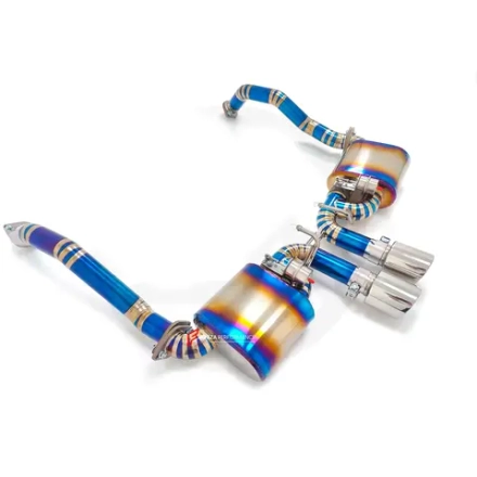 Титановая выхлопная система с заслонками для Porsche 718 982 Cayman/Boxster 2.0T 2016+ Порше Кайман