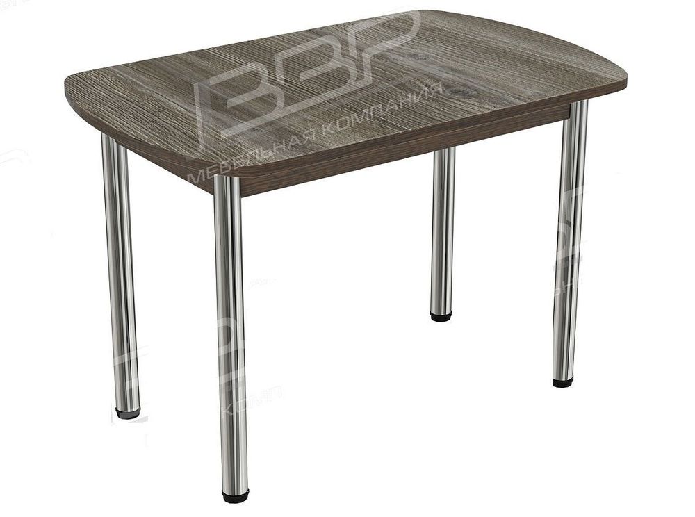 Стол пластик прямоугольный 1100*700 (подстолье прямое нераздвижное белое)