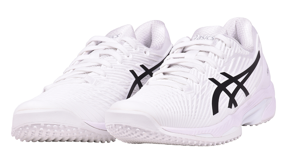 Мужские кроссовки теннисные Asics Solution Speed FF 2 Grass - белый, черный