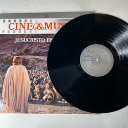 Винтажная виниловая пластинка LP Ben Hur Бен Гур, Jesus Christ Superstar Иисус Христос Суперзвезда, Фрагменты (Испания 1987)