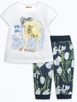 Комплект для девочек (92, Белый) GFATB3111