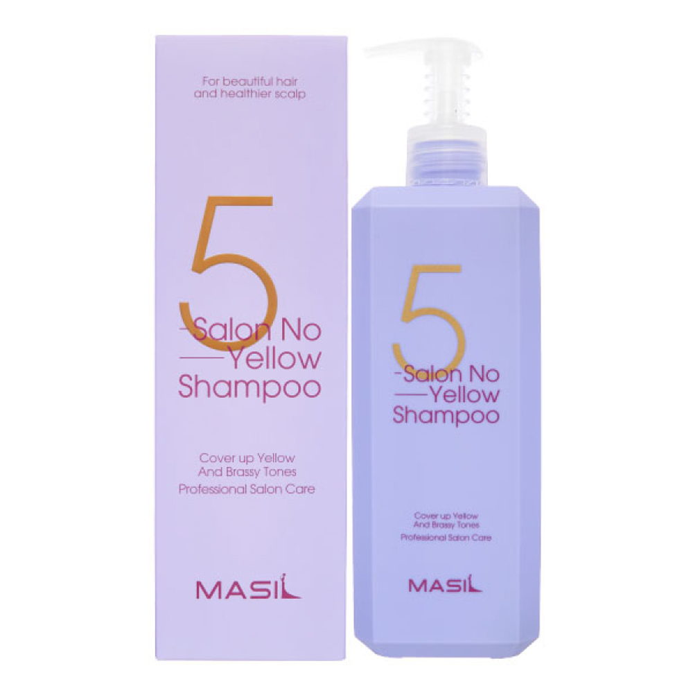Masil Шампунь против желтизны волос - 5 Salon no yellow shampoo, 500мл